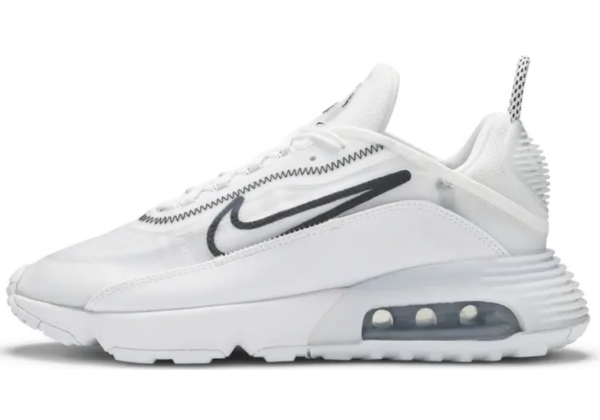 Кроссовки Nike Air Max 270 с черным свушем белые