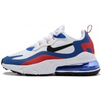 Кроссовки Air Max 270 бело-сине-красные