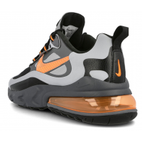 Кроссовки Air Max 270 синие с оранжевым