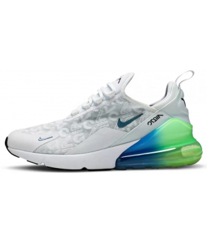 Nike Air Max 270 White Lime Blast Photo Blue