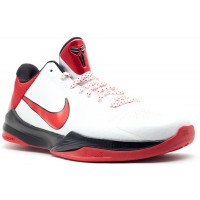Кроссовки Nike Zoom Kobe 5 Valentine бело-красные 