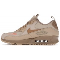 Кроссовки Nike Air Max 90 коричневые 
