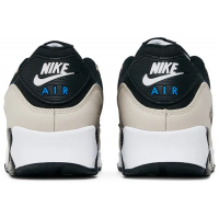 Кроссовки Nike Air Max 90 черно-бежевые 
