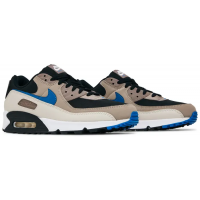 Кроссовки Nike Air Max 90 черно-бежевые 
