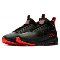 Кроссовки Nike Air Max 90 Sneakerboot Black Red