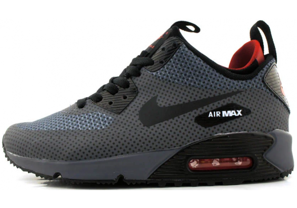 Кроссовки Nike Air Max 90 Hyperfuse Mid Winter Grey