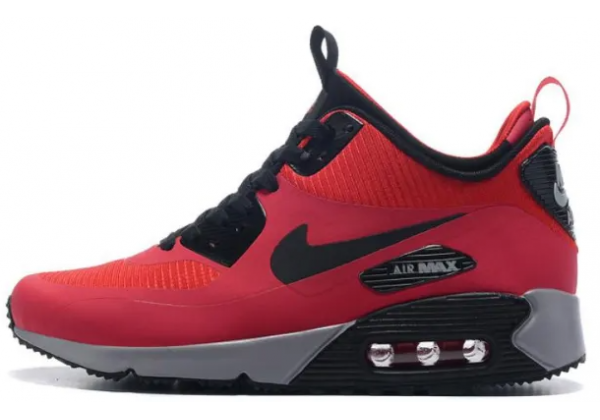 Кроссовки Nike Air Max 90 Hyperfuse Mid Winter Red
