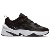 Nike Air Monarch Black White c мехом