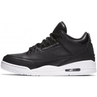 Кроссовки Nike Air Jordan кожаные моно черные