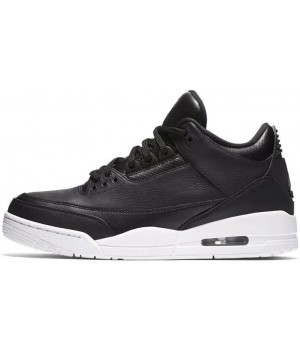 Кроссовки Nike Air Jordan кожаные моно черные