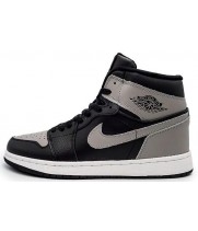 Nike Air Jordan 1 Retro Black Soft Grey с мехом
