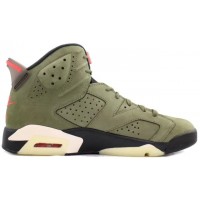 Кроссовки Nike Air Jordan высокие хаки