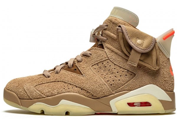 Nike Air Jordan 6 Travis Scott British Khaki