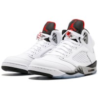 Кроссовки Nike Air Jordan 5 Retro White Cement