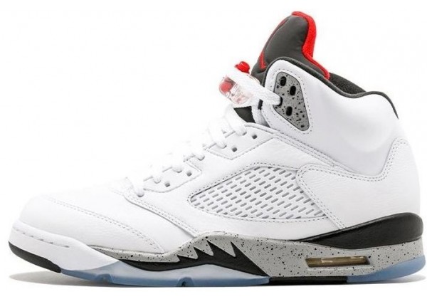 Кроссовки Nike Air Jordan 5 Retro White Cement