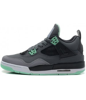 Кроссовки Nike Air Jordan IV 4 Retro Green Glow