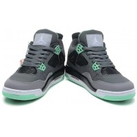 Кроссовки Nike Air Jordan IV 4 Retro Green Glow