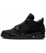 Nike Air Jordan 4 Retro Black Cat с мехом