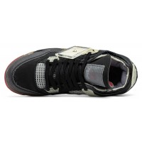 Кроссовки Nike Air Jordan 4 темно-серые