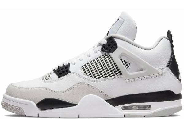 Nike Air Jordan 4 Retro GS Military Black с мехом