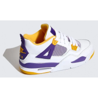 Кроссовки Nike Air Jordan 4 Retro Lakers
