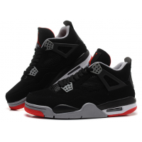 Кроссовки Nike Air Jordan IV 4 Retro Black Cement