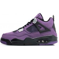 Кроссовки Nike Air Jordan 4 Retro x Travis Scott Purple