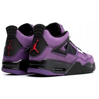 Кроссовки Nike Air Jordan 4 Retro x Travis Scott Purple