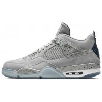 Кроссовки Nike Air Jordan 4 White с мехом