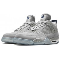 Кроссовки Nike Air Jordan 4 White с мехом