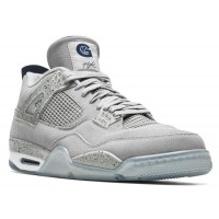Кроссовки Nike Air Jordan 4 White с мехом