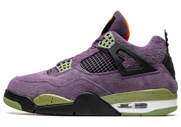 Nike Air Jordan 4 Retro Canyon Purple с мехом
