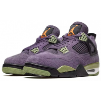 Nike Air Jordan 4 Retro Canyon Purple с мехом