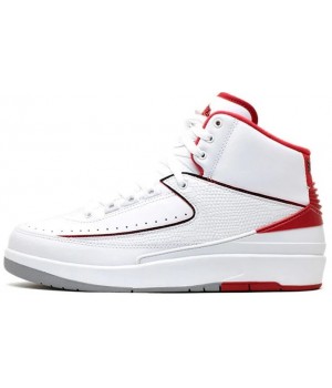 Кроссовки Nike Air Jordan 2 Retro White Red