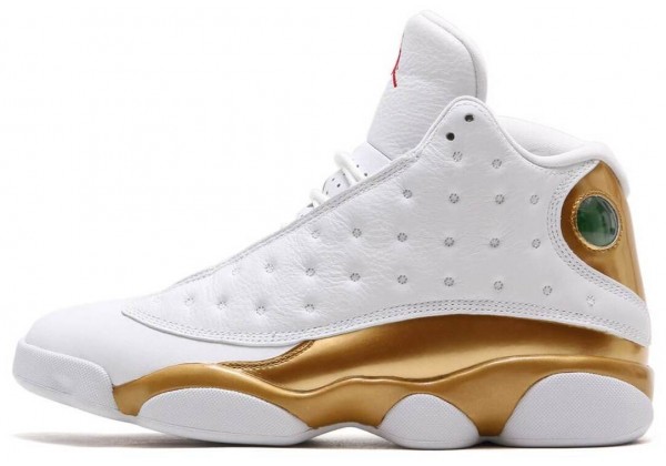 Кроссовки Nike Air Jordan Retro 13 White Gold