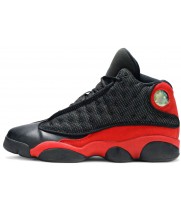Nike Air Jordan 13 Black Red Черные с красным