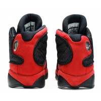 Nike Air Jordan 13 Black Red Черные с красным