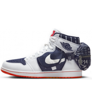 Кроссовки Nike Air Jordan 1 Retro High OG Utility Quai 54 2022