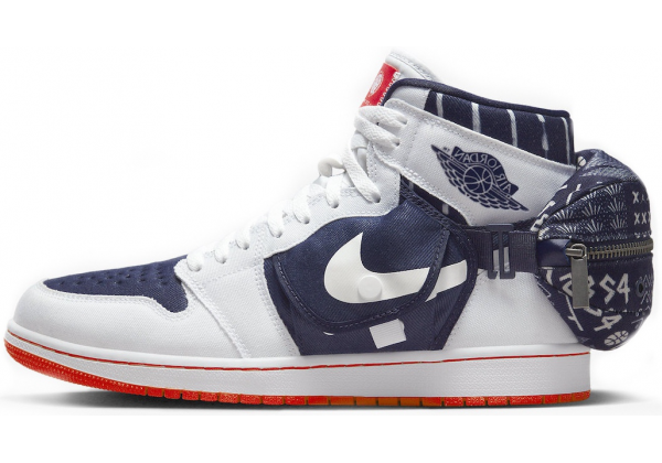 Кроссовки Nike Air Jordan 1 Retro High OG Utility Quai 54 2022