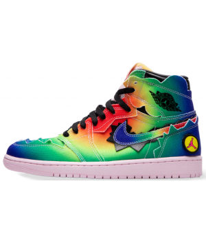 Кроссовки Nike Jordan Retro High OG J Balvin мульти