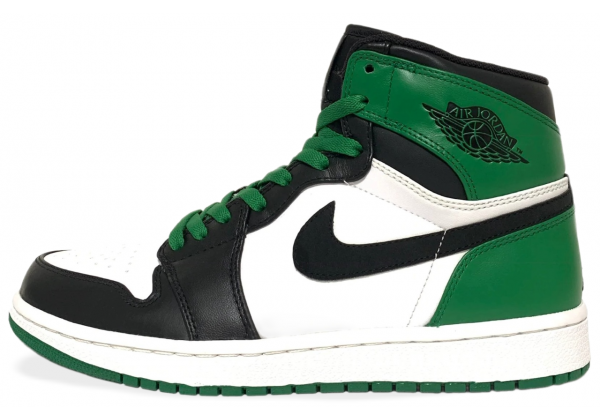 Кроссовки Nike Air Jordan 1 Retro Green Black White