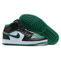 Кроссовки Nike Air Jordan 1 Mid Pine Green Toe