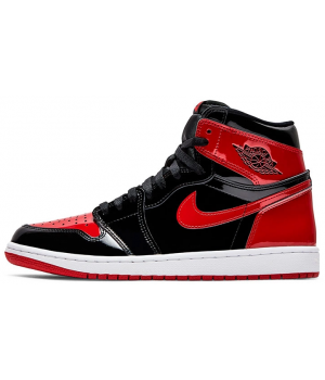 Кроссовки Nike Air Jordan 1 Retro High Og Patent Bred