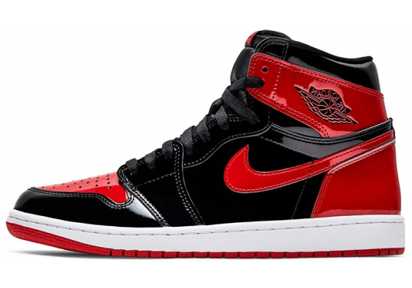 Кроссовки Nike Air Jordan 1 Retro High Og Patent Bred