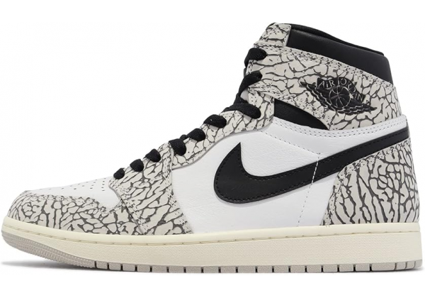 Кроссовки Nike Air Jordan 1 Retro High OG White Cement
