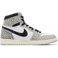 Кроссовки Nike Air Jordan 1 Retro High OG White Cement