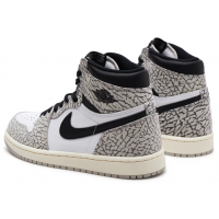 Кроссовки Nike Air Jordan 1 Retro High OG White Cement