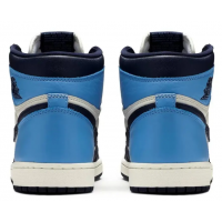 Кроссовки Nike Air Jordan 1 Retro Obsidian UNC Blue White