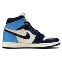 Кроссовки Nike Air Jordan 1 Retro Obsidian UNC Blue White
