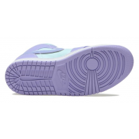 Кроссовки Nike Air Jordan 1 Retro Mid Purple Aqua